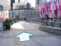 一番奥に向かって進む 一番奥に向かって進む