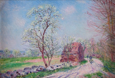 ルノワールとシスレーの新収蔵品のご紹介 村内美術館 家具と絵画のコラボレーション