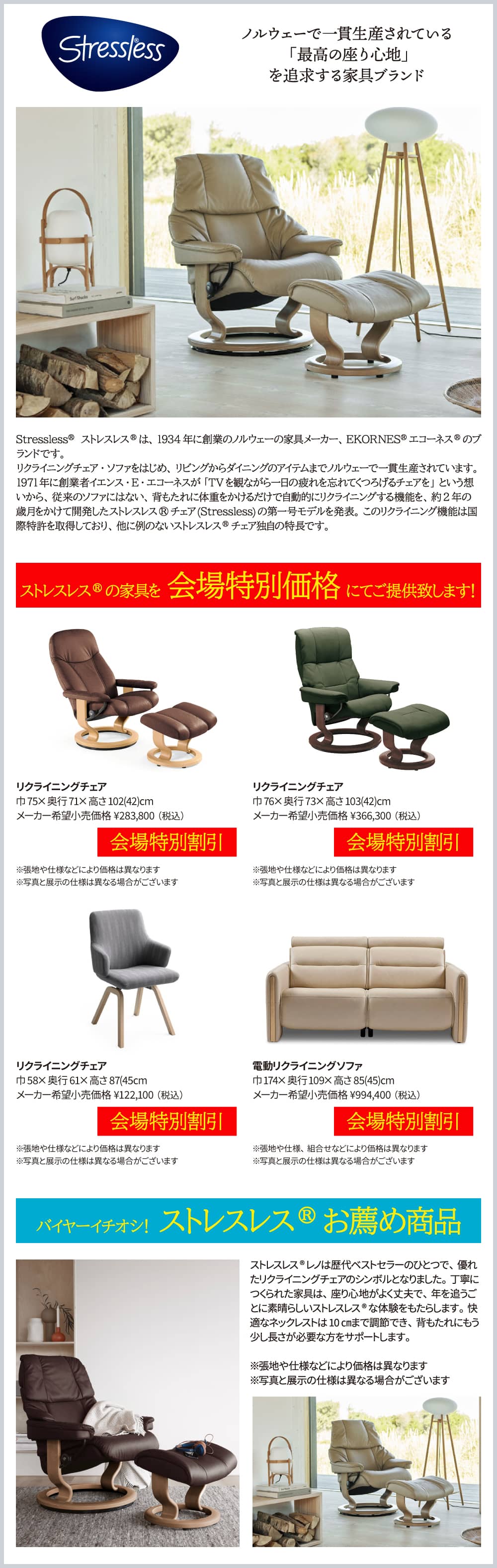 エコーネス ストレスレス