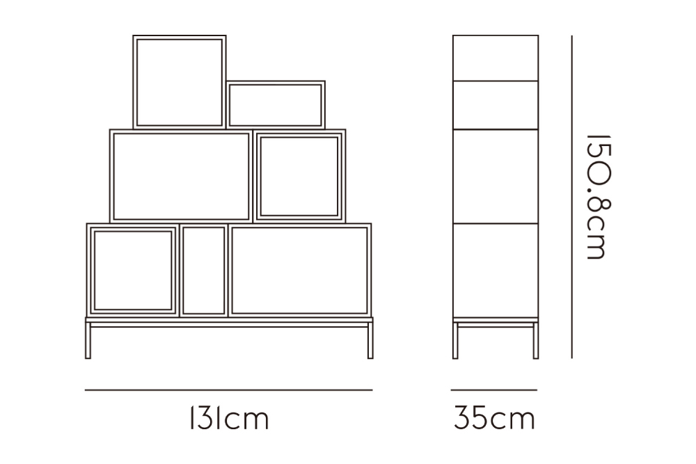 TACKED STORAGE SYSTEM スタックドストレージシステム2