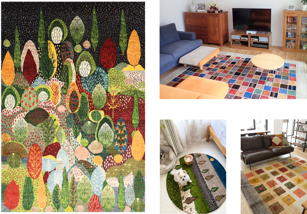 ゾランヴァリ・ギャッベ展イメージ