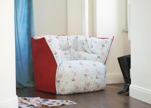 【ligne roset】ドリームベッド×リーンロゼ 提携45周年記念生地「KAKEHASHI」