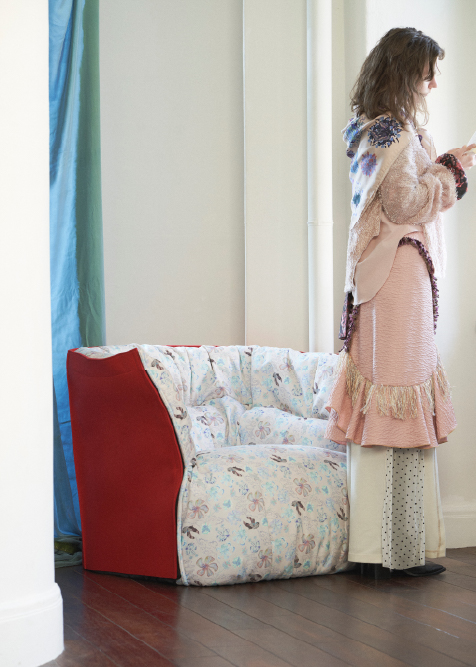 【ligne roset】ドリームベッド×リーンロゼ 提携45周年記念生地「KAKEHASHI」