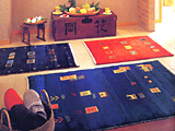 手織絨毯-ギャッベイメージ